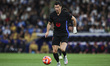 Robert Lewandowski of FC Barcelona controls the ball during the La Liga EA Sports 2024/25...