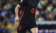 Robert Lewandowski of FC Barcelona controls the ball during the La Liga EA Sports 2024/25...