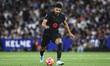 Ronald Araujo of FC Barcelona controls the ball during the La Liga EA Sports 2024/25 match...