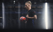 Dani Olmo of FC Barcelona controls the ball during the La Liga EA Sports 2024/25 match bet...