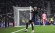 Lamine Yamal of FC Barcelona celebrates after scoring a goal during the La Liga EA Sports...