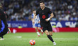 Robert Lewandowski of FC Barcelona controls the ball during the La Liga EA Sports 2024/25...