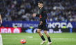 Pedri of FC Barcelona plays during the La Liga EA Sports 2024/25 match between RCD Espanyo...
