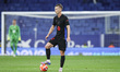 Dani Olmo of FC Barcelona controls the ball during the La Liga EA Sports 2024/25 match bet...