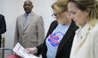 US Congressman Dwight Evans (D-PA) speaks about Head Start Programs to provide free learni...