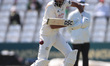 Haseeb Hameed of Nottinghamshire bats during the first day of the Rothesay County Champion...