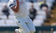 Ben Raine bowls during the first day of the Rothesay County Championship match between Dur...