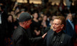 Bono and The Edge attend the ''Bono: Stories of Surrender'' premiere at the 78th Cannes Fi...