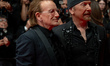 Bono and The Edge attend the ''Bono: Stories of Surrender'' premiere at the 78th Cannes Fi...