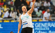 Matthew Denny of Australia competes in the men's Discus Throw final at the Diamond League...
