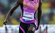 Rasheed Broadbell of Jamaica competes in the men's 110m Hurdles final at the Diamond Leagu...