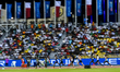 Athletes compete in the men's 5000m final at the Diamond League Doha Meeting 2025 competit...