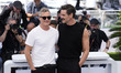 Joaquin Phoenix and Pedro Pascal  during the ''Eddington'' photocall at the 78th annual Ca...