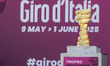 The Trofeo Senza Fine is present before the 108th Giro d'Italia 2025, Stage 8, a 197 km st...