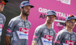 Kaden Groves of Australia and Team Alpecin - Deceuninck stands before the 108th Giro d'Ita...