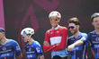 Kevin Geniets of Luxembourg and Team Groupama - FDJ is present before the 108th Giro d'Ita...