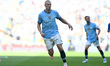 Erling Haaland (9 Manchester City) participates in the Emirates FA Cup Final between Cryst...