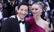 Adrien Brody and Georgina Chapman attends the ''Vie Privee'' (A Private Life) red carpet a...
