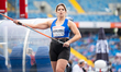 Maria Andrejczyk competes in the women's Javelin Throw during the Janusz Kusocinski Memori...