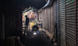A view of the dockyard area on the outskirts of Dhaka, Bangladesh, on May 28, 2025. Small-...