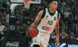 Kostas Sloukas of Panathinaikos BC participates in the Greek Championship Basketball final...