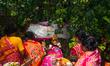  Hindu married women devotees participate in the Bengali Hindu folk tradition festival of...