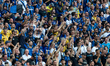 Internazionale Milano fans gather before the UEFA Champions League Final between Paris Sai...