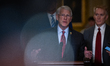 Sen. Roger Wicker (R-MS) speaks during Republicans' hold their weekly press conference at...