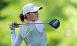 BELMONT, MICHIGAN  - JUNE 14: Karis Anne Davidson of Australia hits from the 16th tee duri...