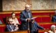 Stephane Travert, deputy of the Ensemble pour la Republique (EPR) parliamentary group, spe...