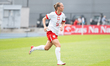 Klaudia Jedlinska plays during the women's international friendly football match between P...