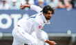 Shoaib Bashir of England bowls during Day One of the Second Rothesay Test match between En...
