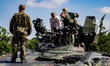 People visit the 'Bundeswehr Day', an annual event when the German Armed Forces hold open...