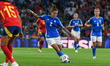 Elisabetta Oliviero of Italy plays on July 11, 2025, at Stadion Wankdorf in Bern, Switzerl...