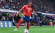 Vicky Lopez of Spain is in action at Stadion Wankdorf in Bern, Switzerland, on July 11, 20...