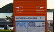 People use the public sea bath facility at Sorenga Sjobad along the Havnepromenaden waterf...