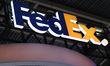 The FedEx logo is at the 3rd China International Supply Chain Expo in Beijing, China, on J...