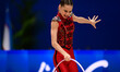 ONOFRIICHUK Taisiia performs during the FGI Rhythmic Gymnastics World Cup 2025 in Unipol F...
