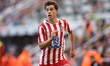 Jane Monserrste of Atletico Madrid plays during the Sela Cup match between Newcastle Unite...