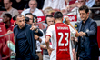 AFC Ajax Amsterdam trainer John Heitinga is present during the match between Ajax and Tels...