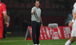 Head Coach Cristian Chivu of FC Inter reacts during the friendly match between AC Monza an...