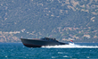 Dutch Royals and guests board a high-speed boat after departing from the private port of t...