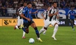 Raoul Bellanova participates in the friendly match between Atalanta BC and Juventus FC at...