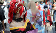 Anime NYC 2025 continues at the Javits Center in New York, New York, on August 22, bringin...