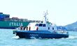 A joint law enforcement operation conducts a maritime patrol at Qingdao Port in Qingdao Ci...