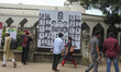 Candidates from different panels campaign on the Dhaka University campus ahead of the upco...