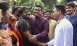 Candidates from different panels campaign on the Dhaka University campus ahead of the upco...