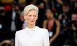 Tilda Swinton attends the ''La Grazia'' red carpet during the 82nd Venice International Fi...