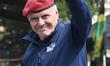 New York City Mayoral Candidate Curtis Sliwa (R) attends the West Indian Day Parade in Bro...