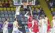 TORNIKE SHENGELIA of Georgia scores. Cyprus and Georgia compete during the Group C of the...